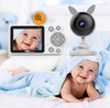 Niania elektroniczna kamera na żywo tryb nocny LCD ZOOM bezprzewodowa