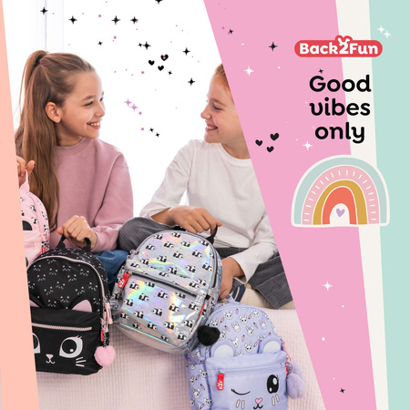 Mały holograficzny plecak Miquelrius - Panda 5L