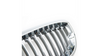 Grill sportowy pojedyncze żeberka All Chrome BMW 3 E46 Facelift 2003-2006