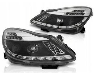Lampy reflektory Opel Corsa d 06-11 black led