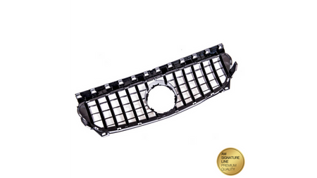 Grill sportowy GT Gloss Black MERCEDES CLA C117, X117 przed liftem 2013-2016