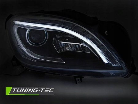 REFLEKTORY LAMPY LED BLACK do MERCEDES W166 11-15