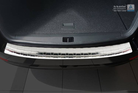 Nakładka na zderzak tylny Skoda Octavia 3 Kombi (Stal)