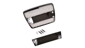 Grill sportowy Gloss Black  AUDI A6 C6 (4F) Sedan Avant przed liftem 2004-2008