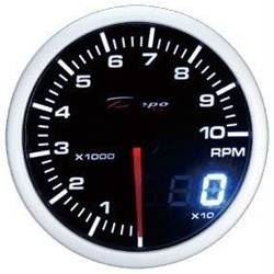Zegar DEPO Dual 52mm Obrotomierz