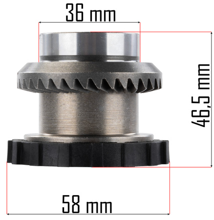 Zębatki do młota udarowego PM-MU-2600T-ZA