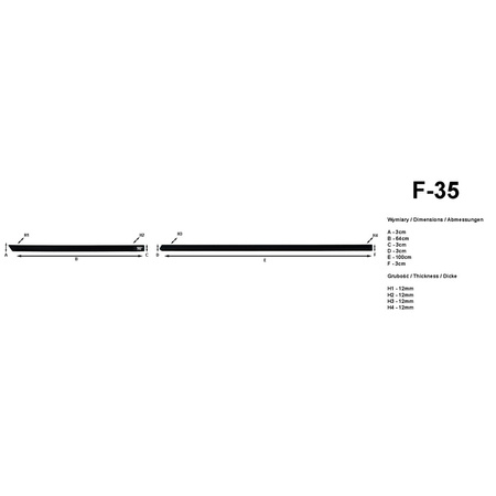 Honda Civic 2023 listwy boczne