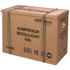 Kompresor bezolejowy 100L 2x2200W KD4083