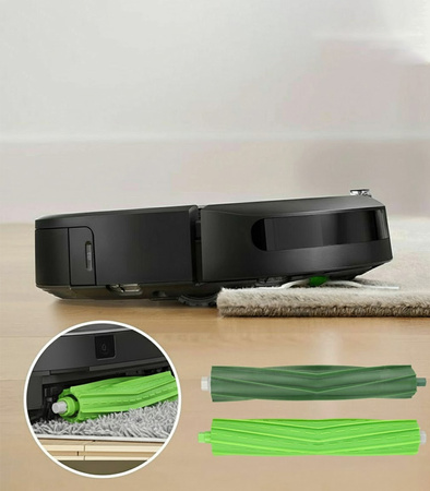 AKCESORIA DO ROBOTA SPRZĄTAJĄCEGO ZESTAW CZĘSCI ZAMIENNE FILTRY HEPA SZCZOTKI BOCZNE WAŁKI DO SPRZĄTANIA CZYSZCZENIA DO PODŁÓG