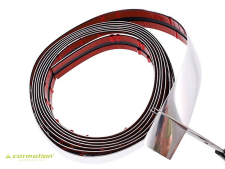 Listwa dekoracyjna, chrom, 40 mm x 5 m (58993)