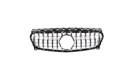 Grill sportowy GT Chrome & Black MERCEDES CLA C117, X117 Facelift 2016-2018