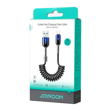 Kabel USB-A Lightning Joyroom S-A43 1.5m czarny