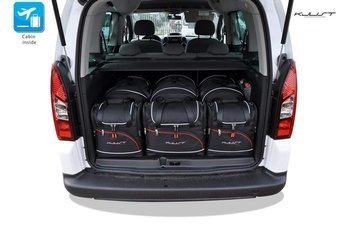 PEUGEOT PARTNER 2008+ TORBY DO BAGAŻNIKA 6 SZT
