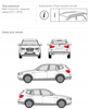 Bagażnik dachowy belki fuse BMW X3 F25 5d