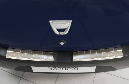 Nakładka na zderzak tylny do DACIA SANDERO 2 (Stal)