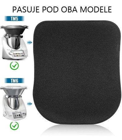 MATA PRZESUWNA POD ROBOTA KUCHENNEGO ŚLIZGOWA MIĘKKA PODKŁADKA CZĘŚĆ ZAMIENNA DO THERMOMIXA