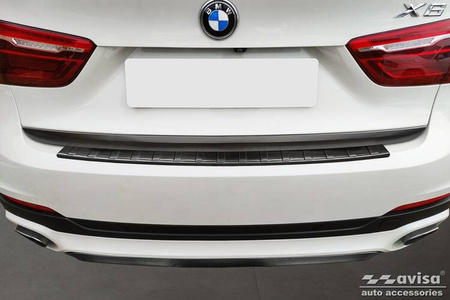 Nakładka na zderzak tylny do BMW X6 F16 (Czarna)