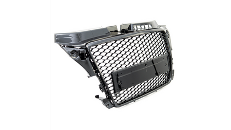 Grill sportowy Gloss Black AUDI A3 Facelift 2008-2012