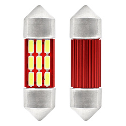Żarówki LED CANBUS 4014 12SMD Festoon C5W C10W C3W 31mm White 12V 24V AMIO-01631