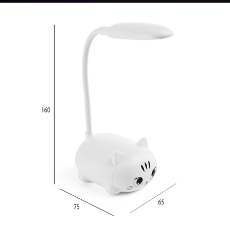 Lampka LED Miquelrius - Biały Kotek