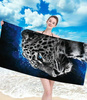 RĘCZNIK PLAŻOWY KĄPIELOWY 100 X 180 CM MIKROFIBRA DUŻY SZYBKOSCHNĄCY MIĘKKI KOLOROWY