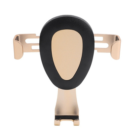 UCHWYT NA TELEFON DO SAMOCHODU NA KRATKE GRAWITACYJNY ZŁOTY