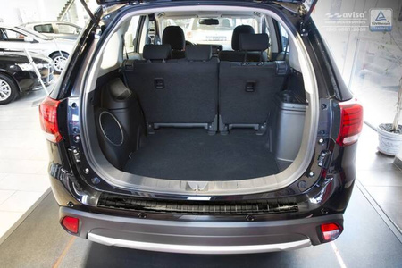 Nakładka na zderzak tylny Mitsubishi Outlander 3 FL (Czarna)