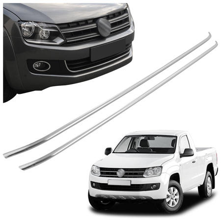 Listwy atrapy zderzaka przedniego Volkswagen Amarok PRE-FL 2010-2016