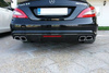 KONCÓWKI MERCEDES W221 WZÓR AMG PODWOJNE