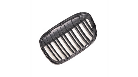 Grill sportowy pojedyncze żeberka Gloss Black BMW X1 F48 przed liftem 2015-2019