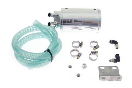 Oil catch tank 0.7L 15mm D1Spec Silver
