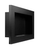 Biokominek wiszący 650x400 czarny strukturalny mat