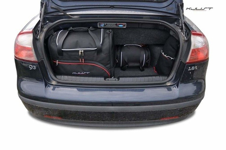 SAAB 9-3 CABRIO 2002-2011 TORBY DO BAGAŻNIKA 4 SZT