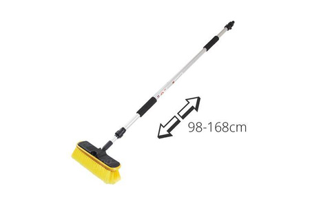 Szczotka do mycia teleskopowa max 158 cm, przepływowa