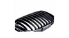 Grill sportowy pojedyncze żeberka Gloss Black  BMW 3 (E46) Sedan Compact Touring przed liftem 1998-2001