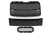 GRILL AUDI A6 C6 RS-STYLE SILVER-BLACK (04-09)