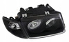 Lampy przednie reflektory A3 8L CZARNE RINGI