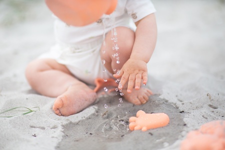 Silikonowe Wiaderko Konewka Scrunch - Koralowy