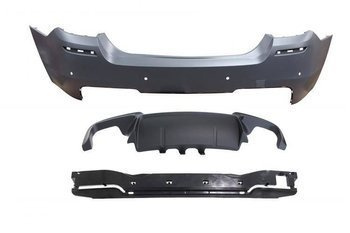 Zderzak tylny BMW F10 LCI 11-15 M5 Look (2 Podwójne końcówki)