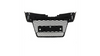 Grill sportowy Silver Matt & Gloss Black AUDI TT 2006-2014