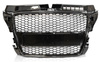 GRILL AUDI AUDI A3 (8P) 04.08-07.12 GLOSSY BLACK 