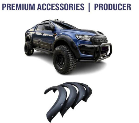 POSZERZENIA BŁOTNIKÓW FORD RANGER T6 T7 T8 12-22