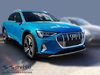 Nakładka na zderzak tylny do AUDI E-tron (Czarna)