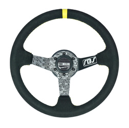 Kierownica zamszowa RBS Technology 340 / 80