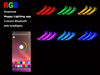 Lampy przednie do Ford Mustang 18-21 RGB DRL black