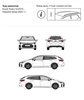 Bagażnik dachowy CRUZ AIRO FIX Toyota Corolla Touring Sports/Suzuki Swace