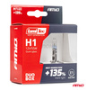 Żarówki halogenowe H1 12V 55W LumiTec NEXT GENERATION +135% DUO AMIO-04402