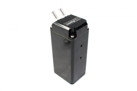 Oil catch tank 0.9L 15mm D1Spec Black Square