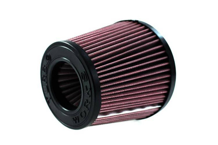 Filtr stożkowy TURBOWORKS H:130mm OTW:80-89mm Purple