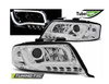 Lampy przednie reflektory Audi A6 CHROM LIGHT TUBE